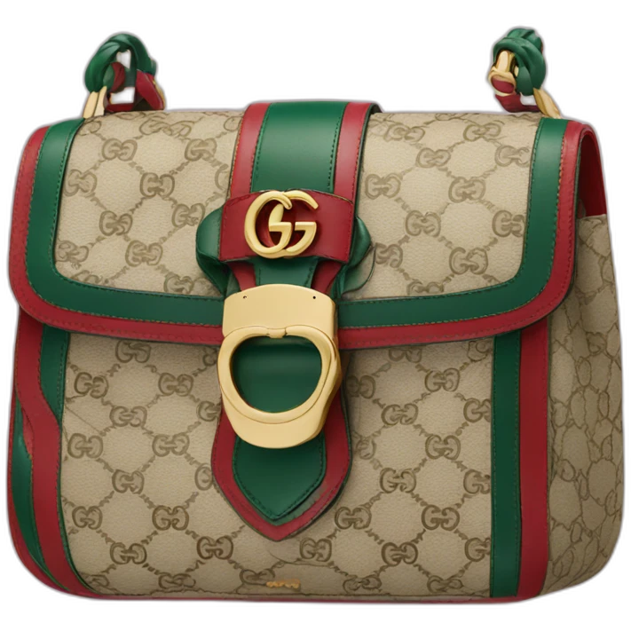 Gucci bag emoji