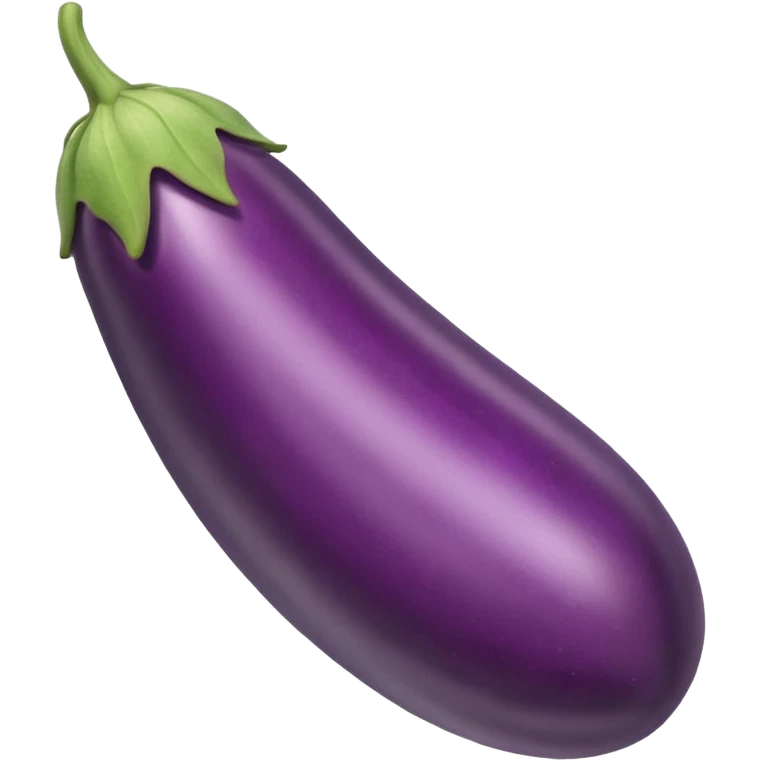 purple eggplaant emoji