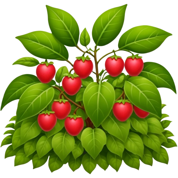 fruit plant garden bed emoji