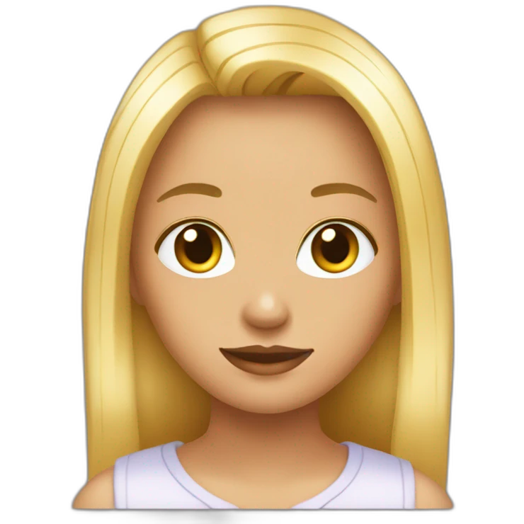 y2k girl emoji