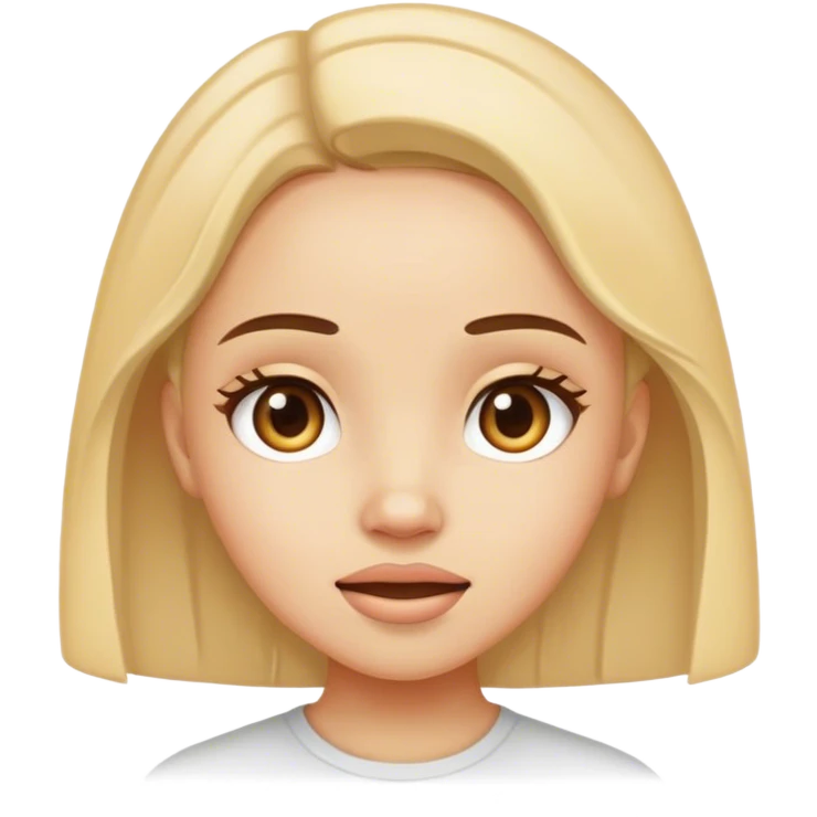 Girl say wieee emoji