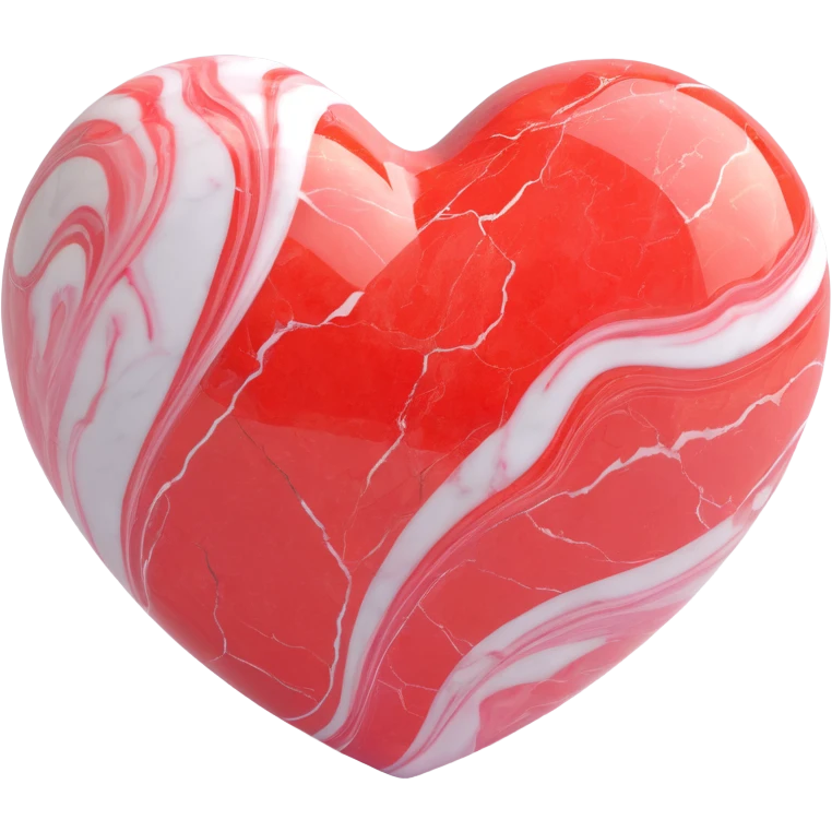 marble heart emoji