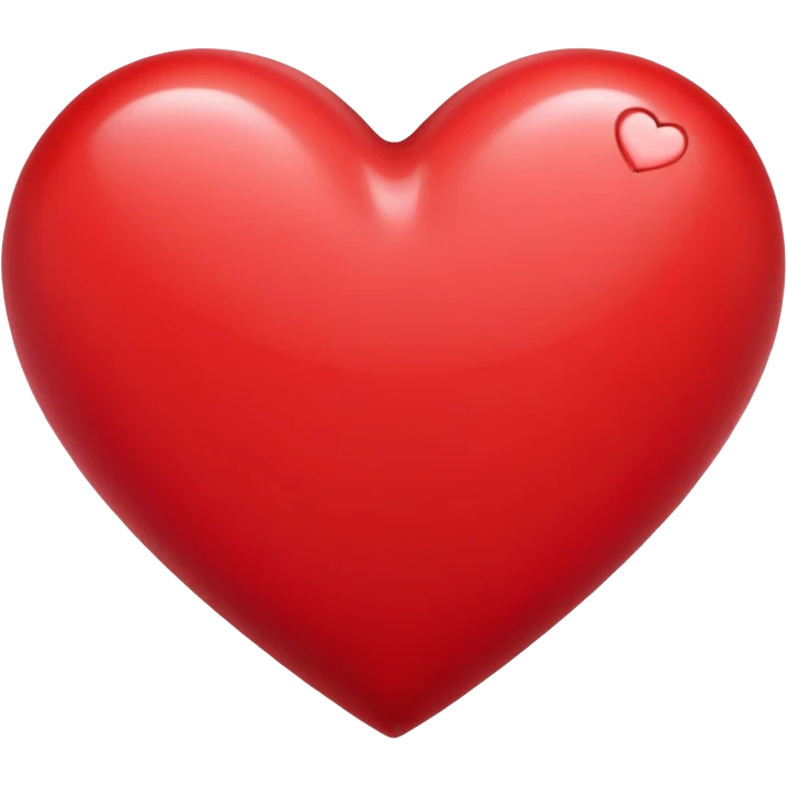 red heart emoji