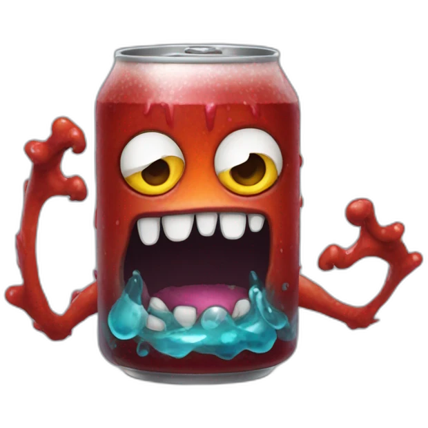 Boisson monster emoji
