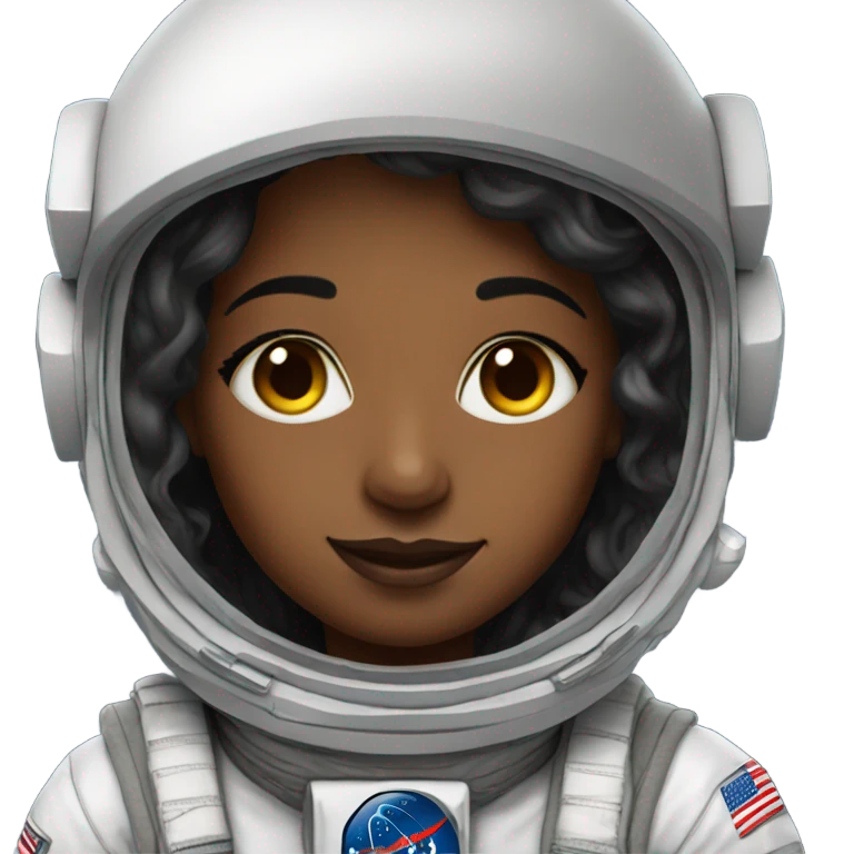 astronauts girl emoji