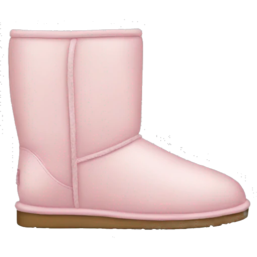 light pink uggs emoji