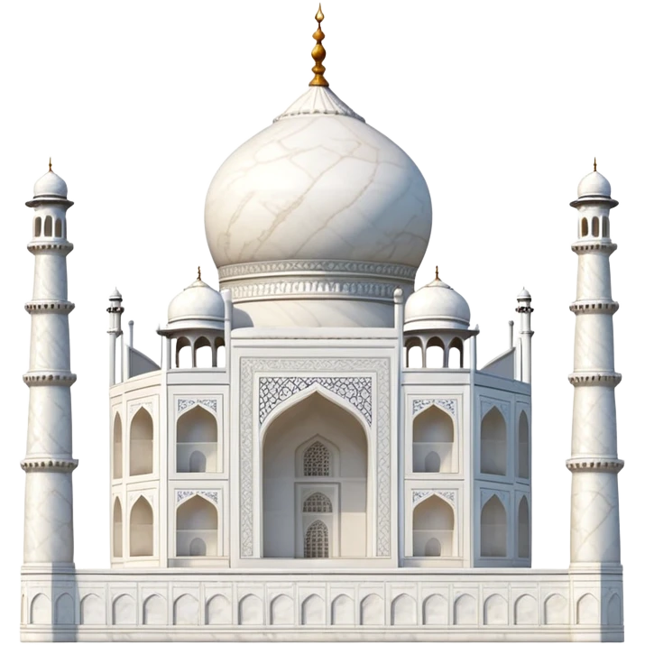 Taj Mahal landmark emoji