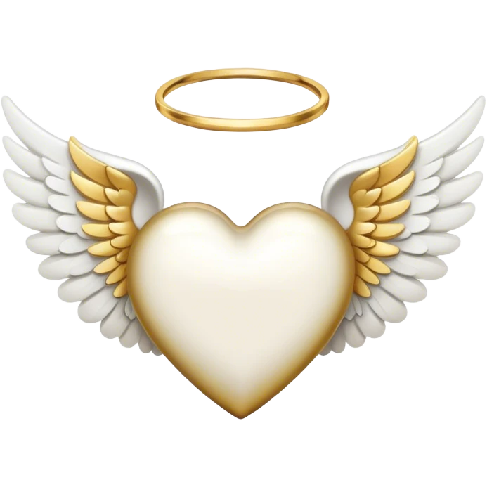 heart with angel wings emoji