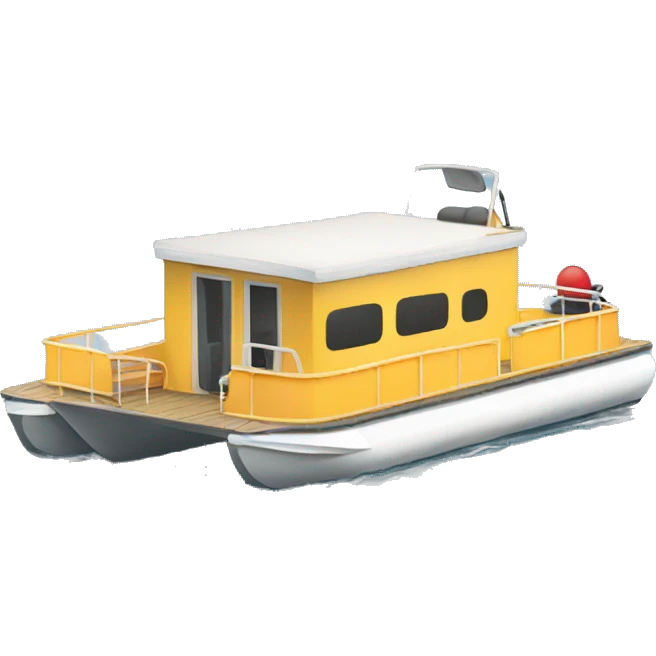pontoon boat emoji