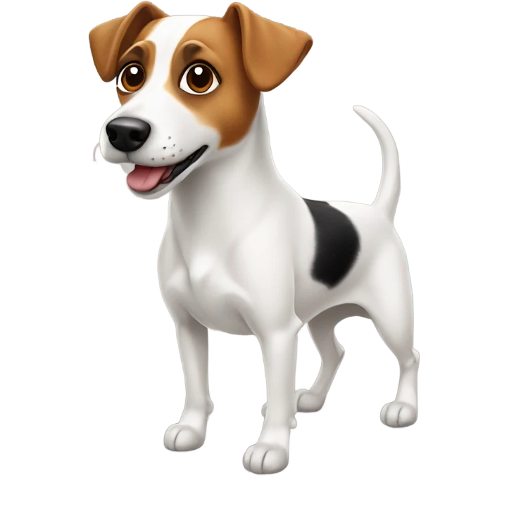 Jack rassel dog emoji