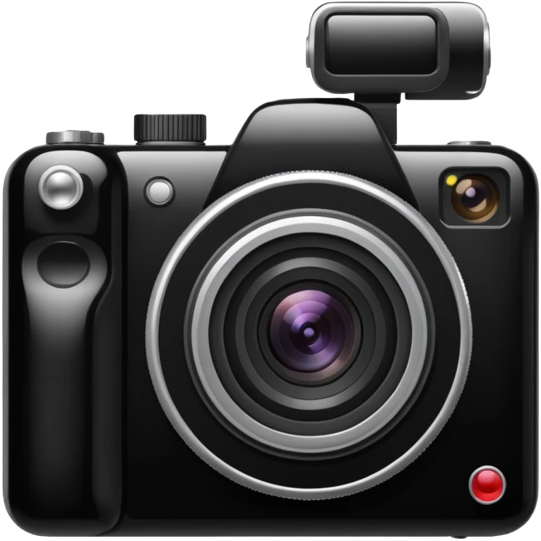 a camera is taking emoji