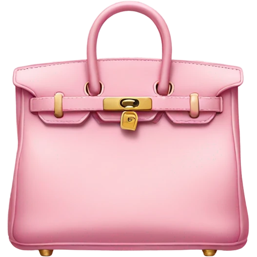 baby pink birkin bag  emoji