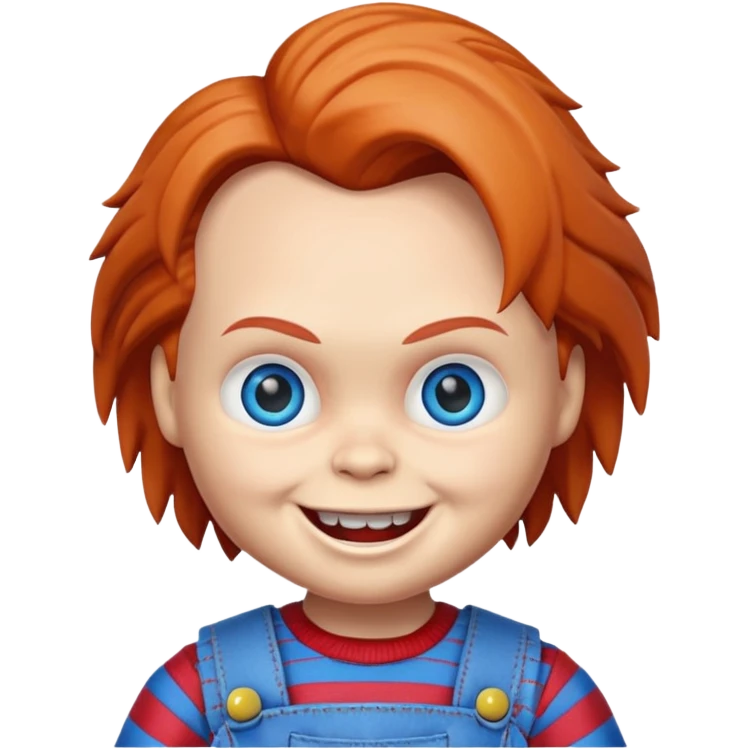 Un emojin de chuky emoji