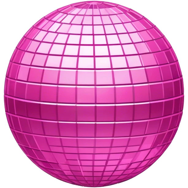 pink disco ball emoji