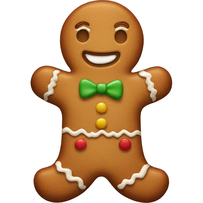 Gingerbread emoji