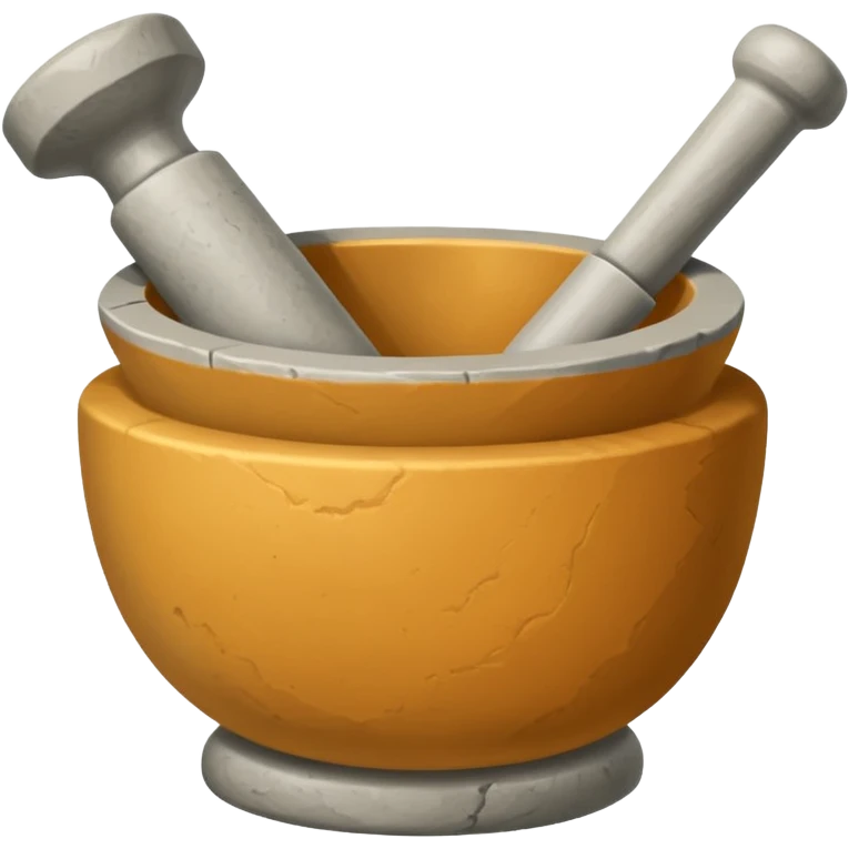 mortar and pestle emoji