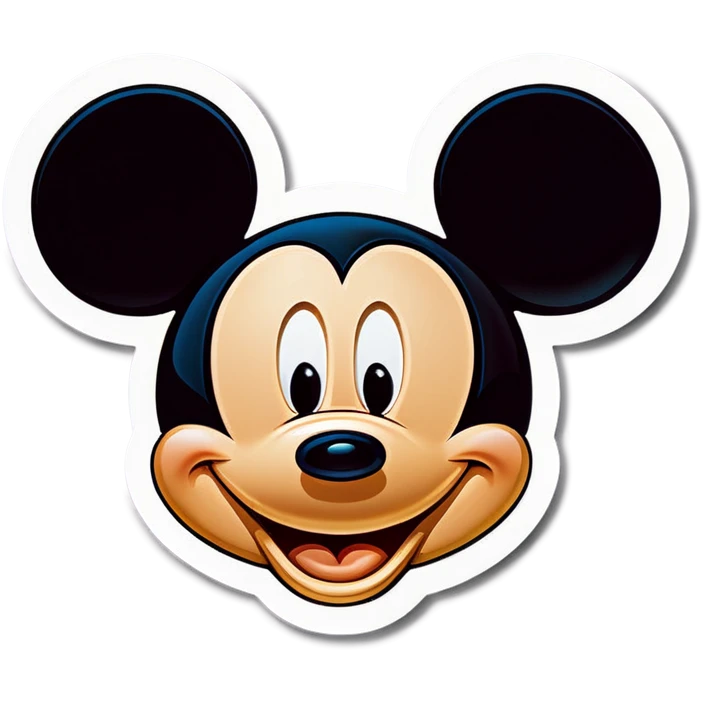 Mickey Mouse emoji