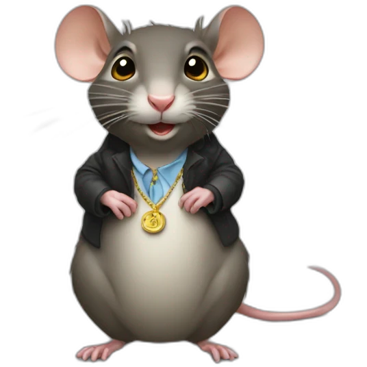 Un rat riche emoji