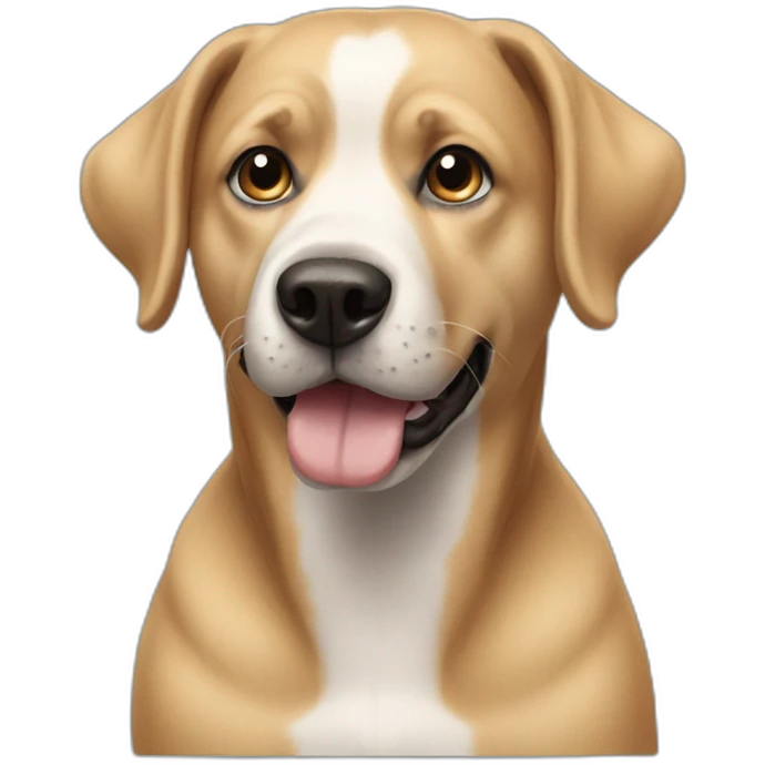 dog look like Tik Tok emoji