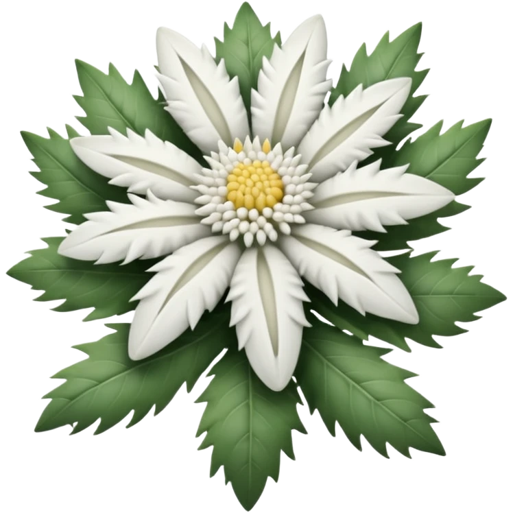 edelweiss realista emoji