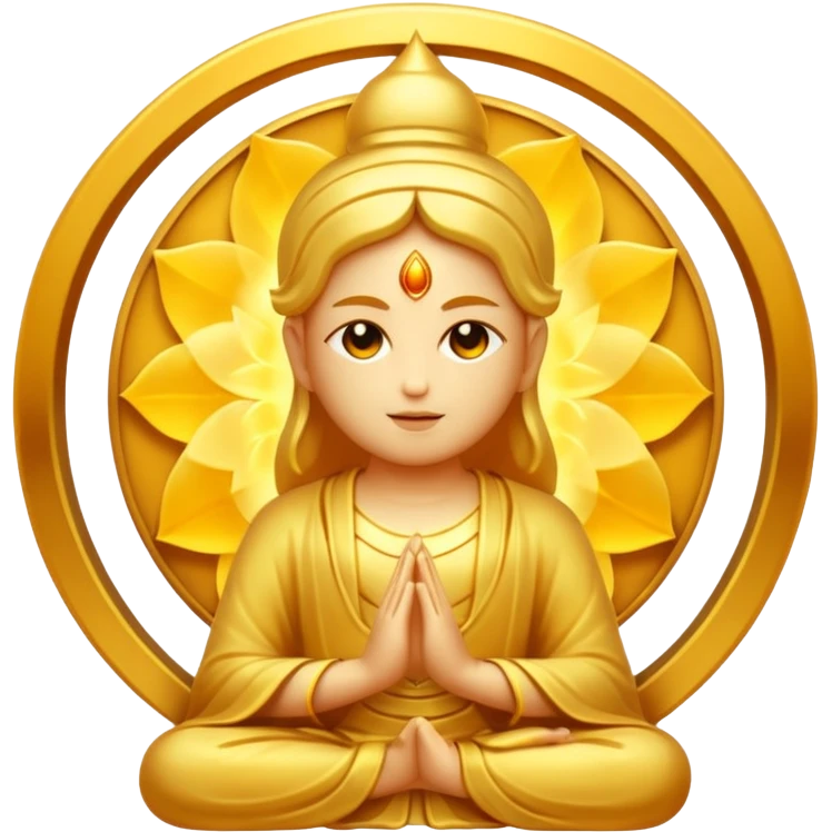 create an emoji A divine abstract force creating humans through karma,


 emoji