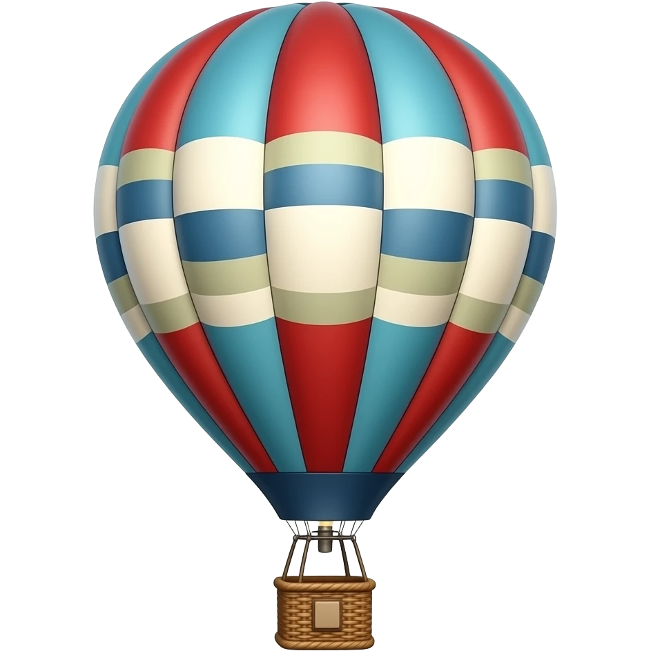 Hot air balloon emoji
