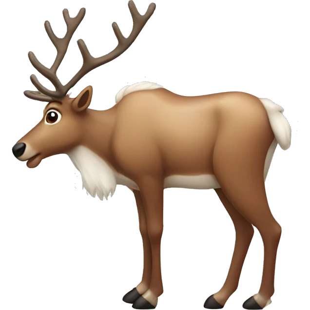 Reindeer emoji
