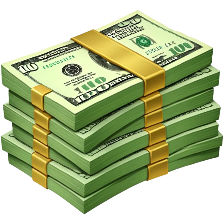 100 dollars emoji