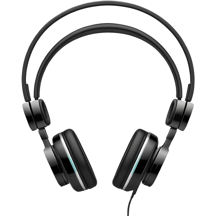 Bow headphones  emoji