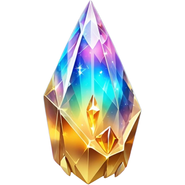 golden nebula crystal shard emoji