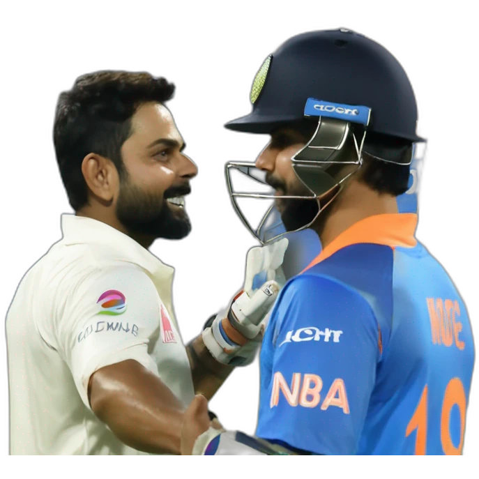 virat kohli hugs sachin tendulkar emoji