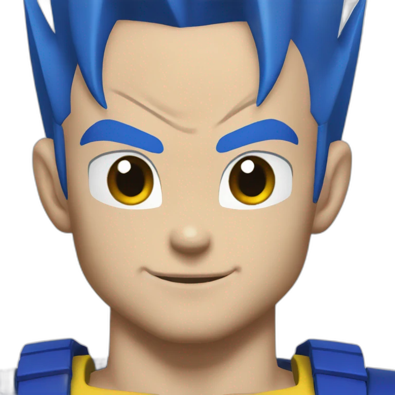 Vegeta blue emoji