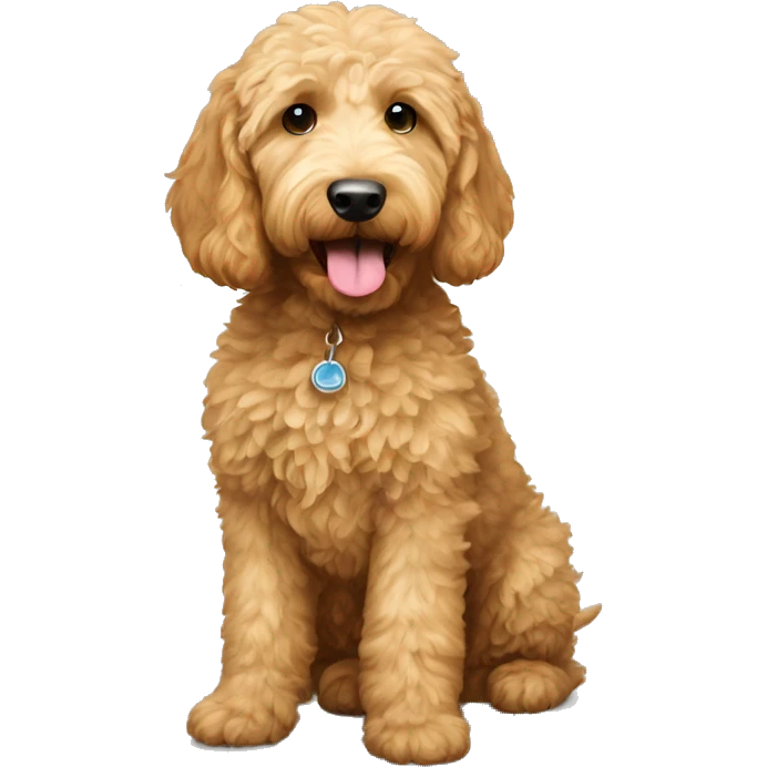 Goldendoodle emoji