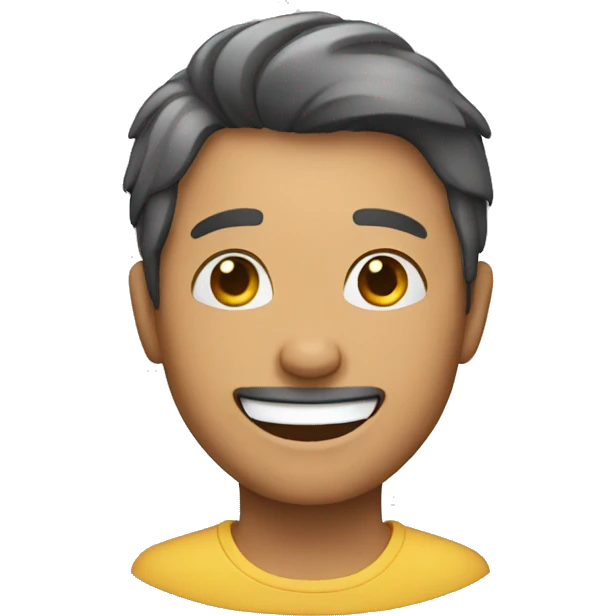 person male happy emoji