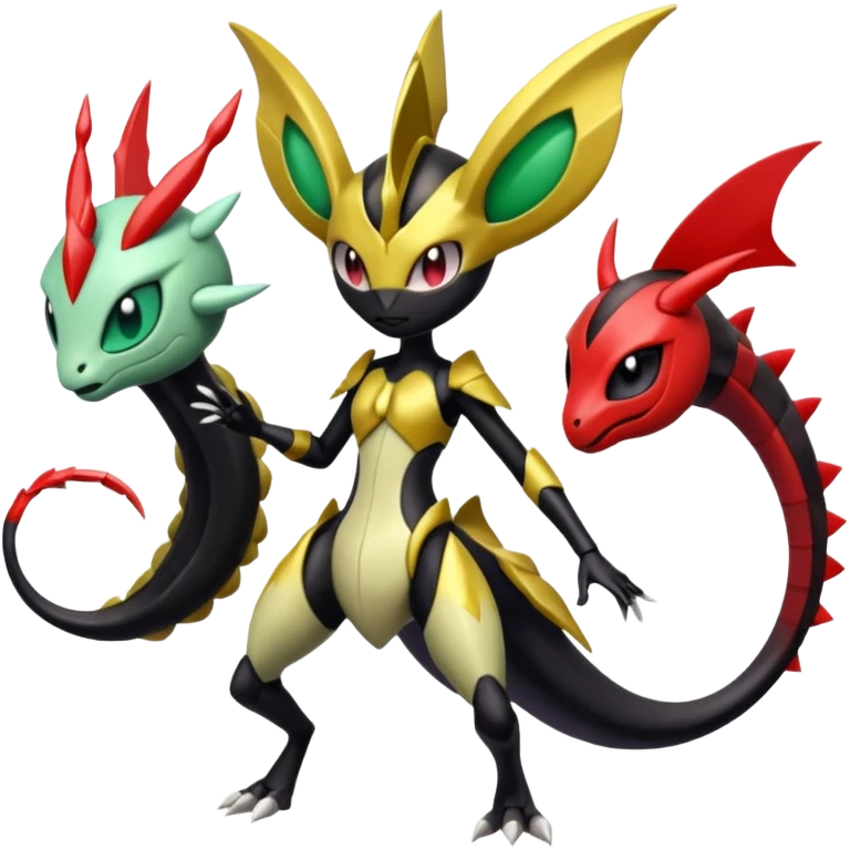 Meloetta-Giratina-Scizor-Pokémon-Fakémon-creature emoji