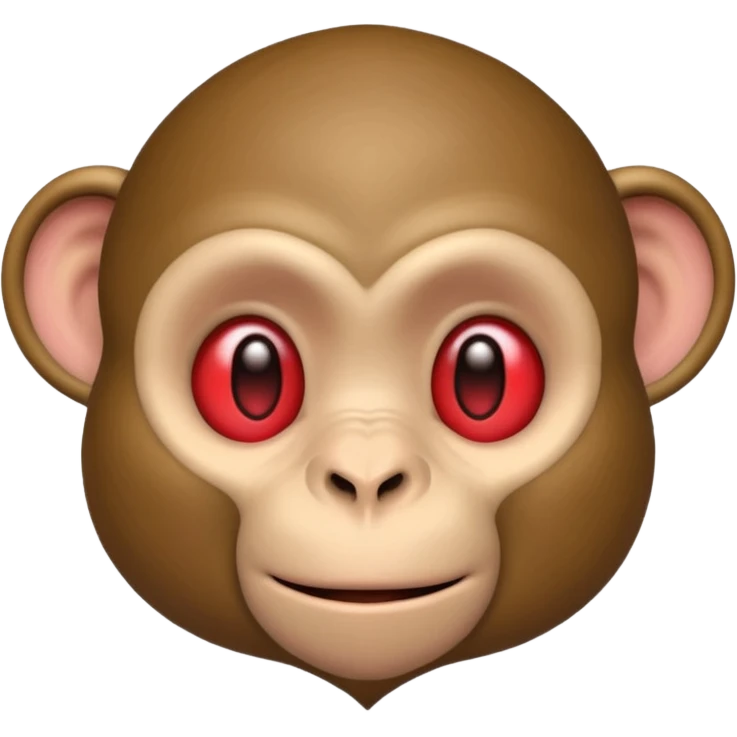 un mono con un corazon pero mas realista emoji