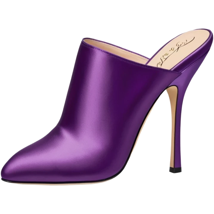 Agent Provocateur Elice Plum Mules
 emoji