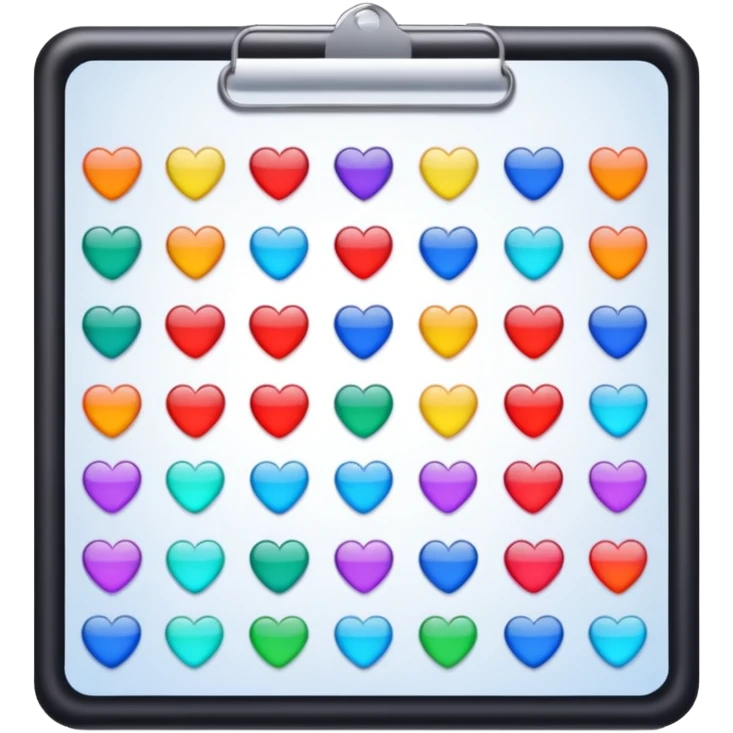 test completion sheet emoji