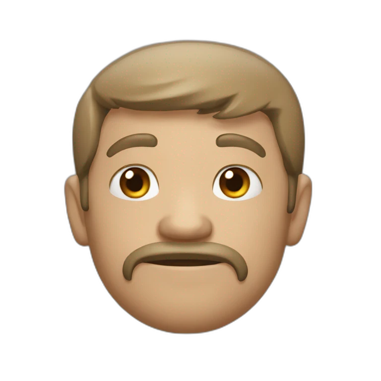 Homme qui fait caca emoji