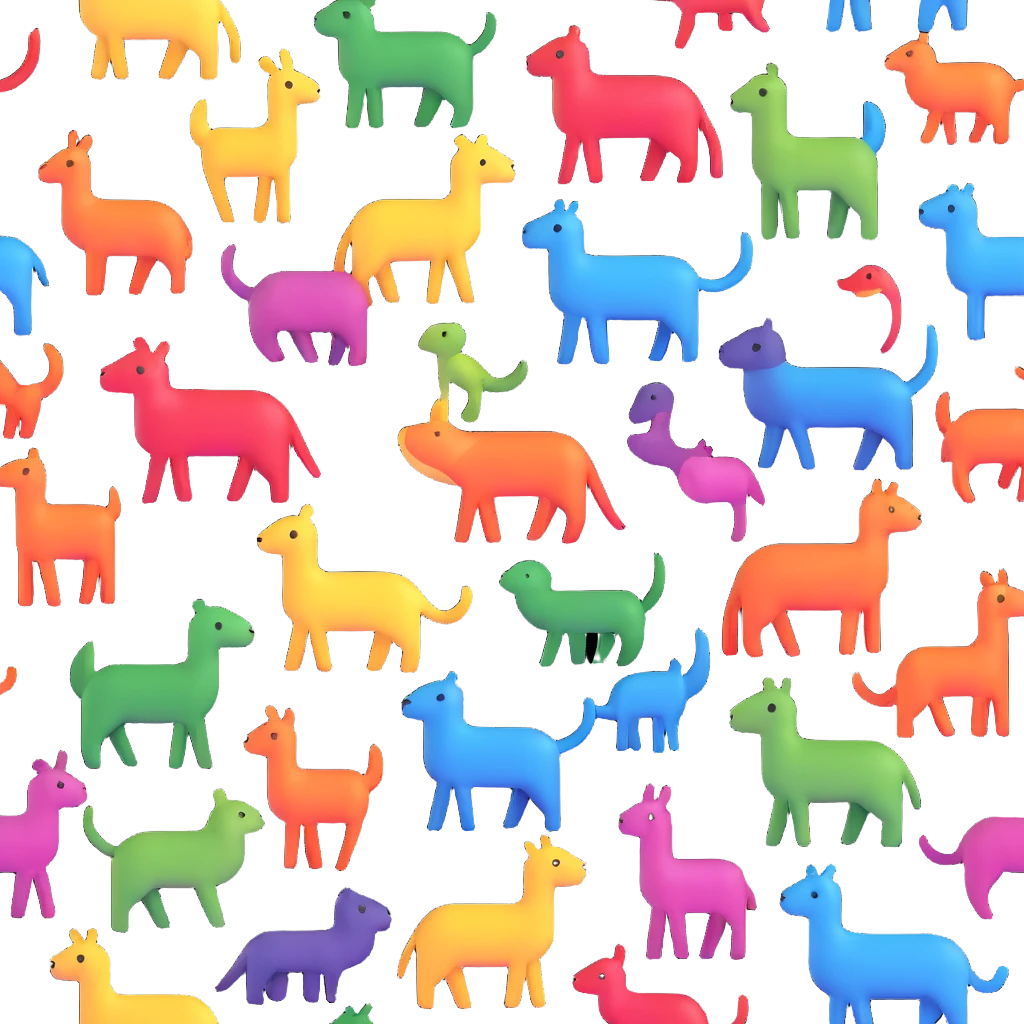 Rainbow Animals emoji