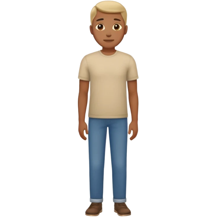 Man standing emoji
