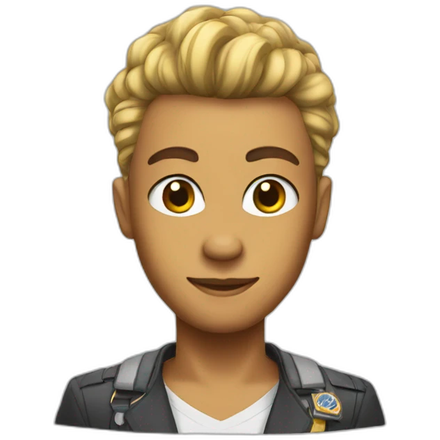 Hair force one emoji