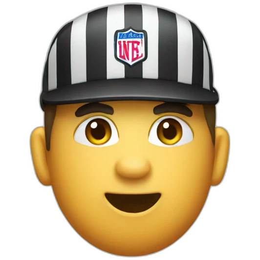 basketball referee whistle emoji