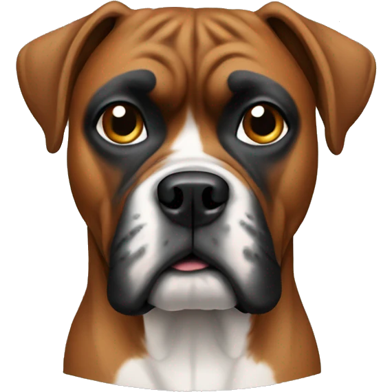 Boxer dog emoji