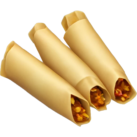 Plate of street tamales emoji