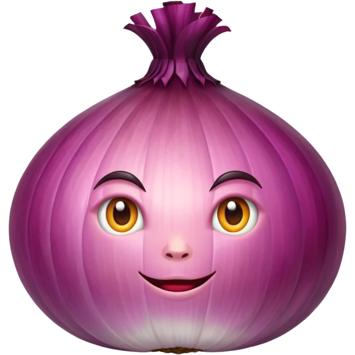 Red oninon emoji