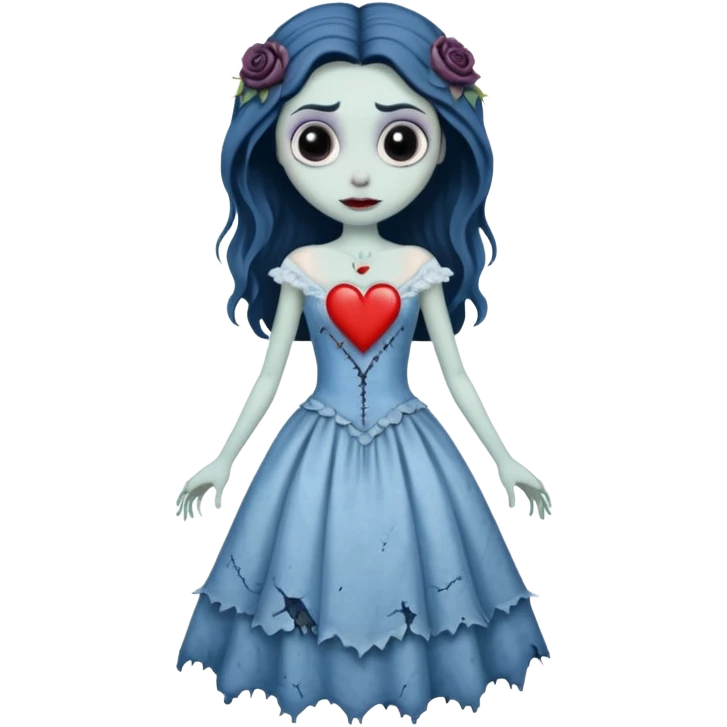 heart corpse bride emoji