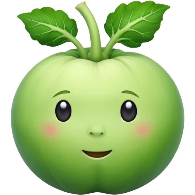 kohlerabi emoji