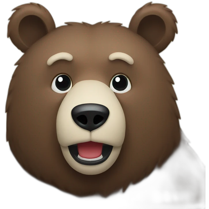 bear cancel sign emoji