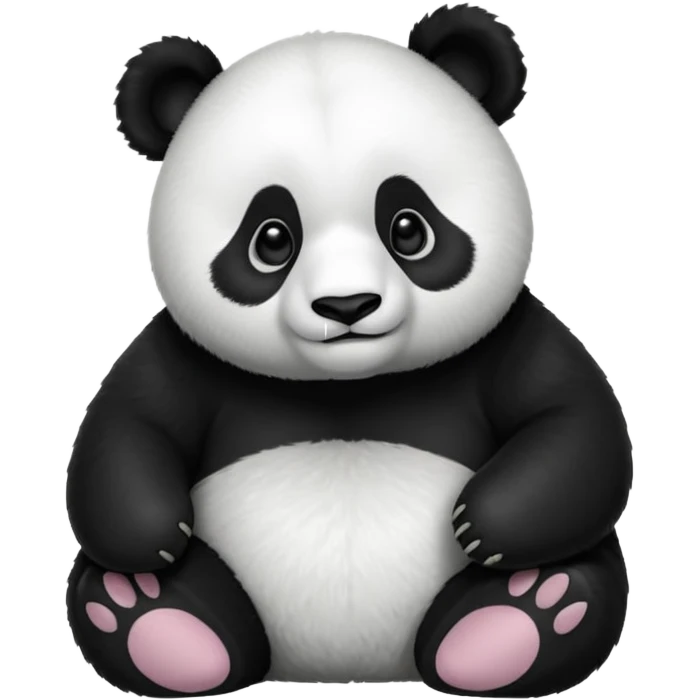 panda féminin dans le palais impérial emoji